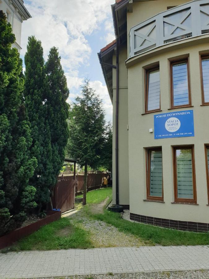 Apartament Stacja Sopot Pokoje do wynajęcia Zewnętrze zdjęcie